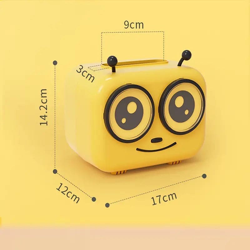 Bee Tissue Box, Cute Napkin Storage Box, Cartoon Toilet Paper Box, Vintage Tissue Holder, Living Room Tissue Box