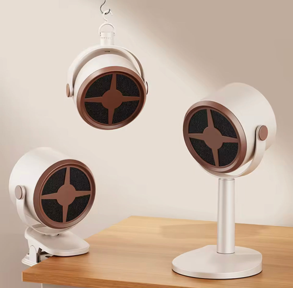 Rechargeable Kitchen Exhaust Fan with Adjustable Angle, Portable Desktop Exhaust Fan, Mini Kitchen Exhaust Fan