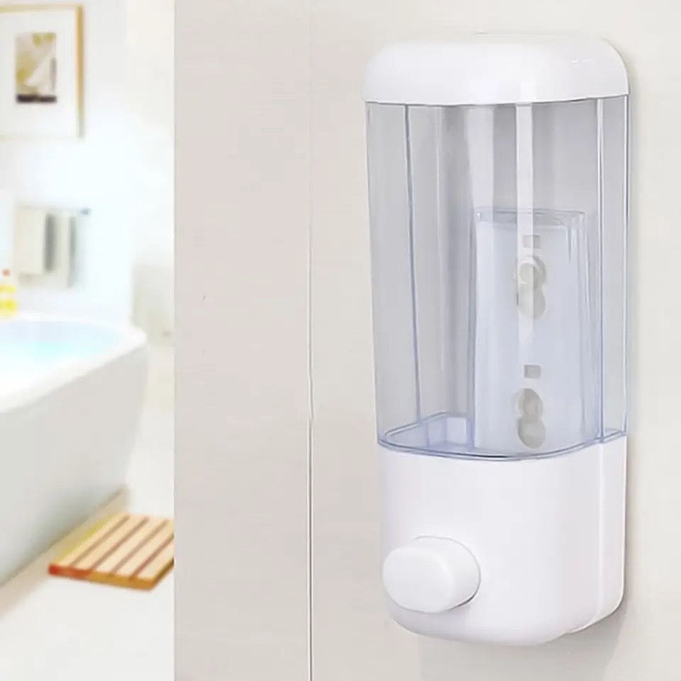 Hanging Soap Dispenser, 500ml Portable Soap Dispenser, Manual Hand Soap Dispenser, Wall Mounted Toilet Bathroom Shower Gel Dispenser