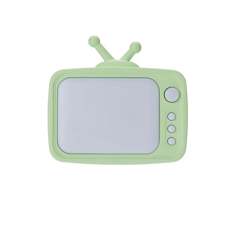 TV Shape Night Light, Mini TV Plug In Led Night Light, 3 Modes Off Night Light Lamp, Plug-In Wall Lamp, Sensor Control Energy Saving Decorations Light