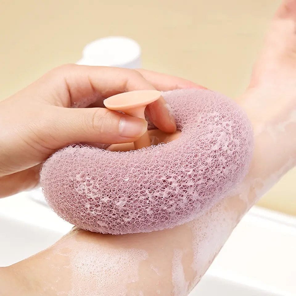 Shower Massage Ball, Handheld Bath Sponge Ball, Exfoliating Puff Body Cleaner, Body Loofah Sponge, Lazy Bath Foam Sponge, Rub Bath Mud Sponge, Towel Bath Back Brush