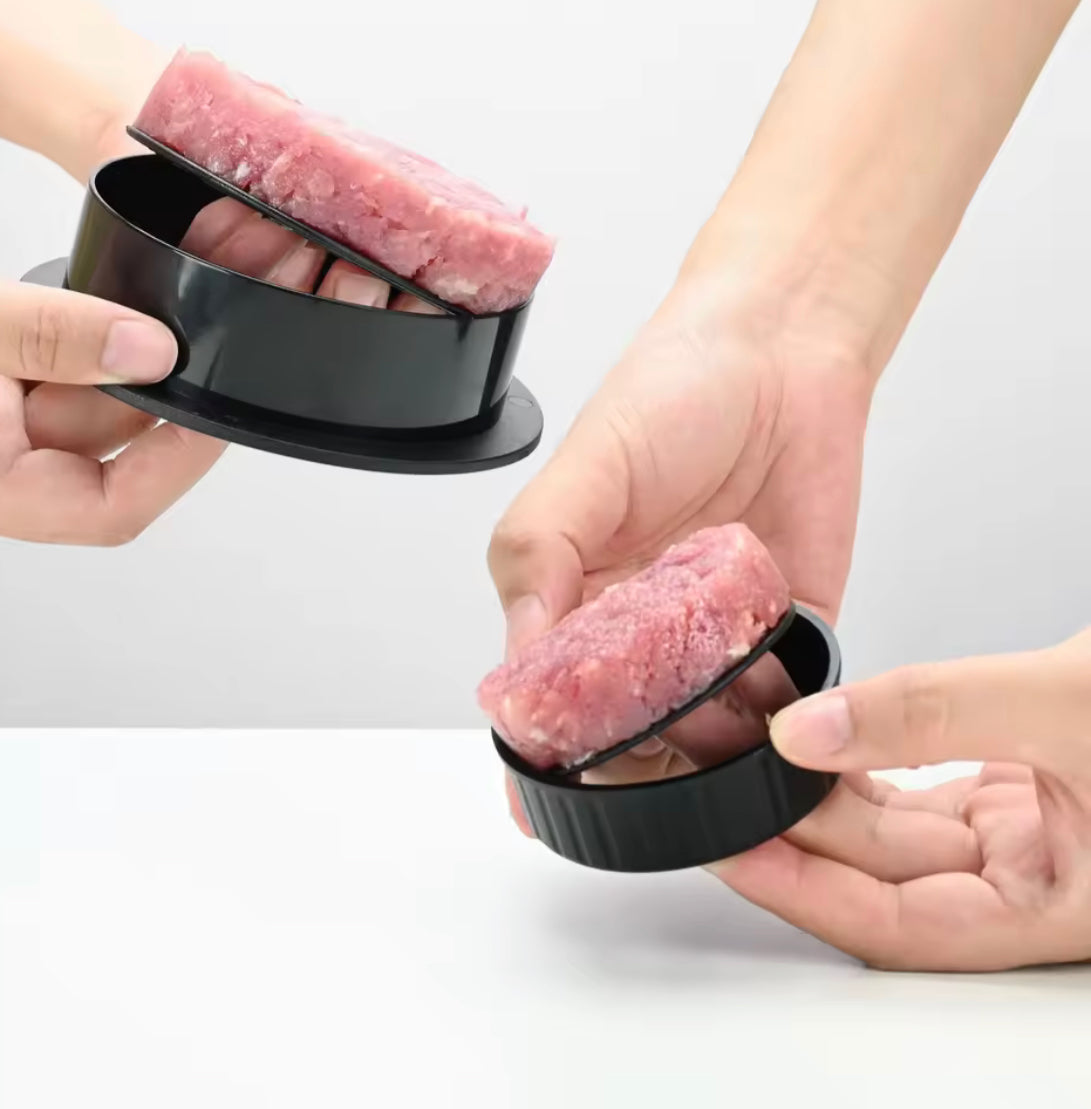Burger Shape Maker, Hamburger Patty Maker, Quick Press Burger Mold, Premium Patty Former, Patty Press Maker