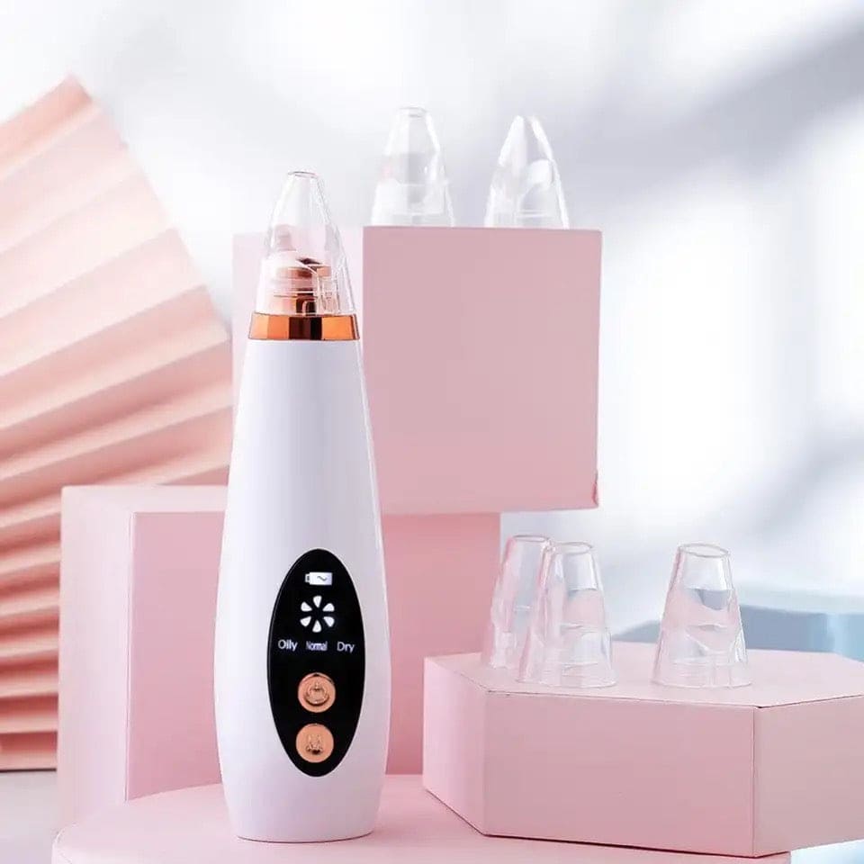 Electric Vacuum Pore Cleaner, 6 In 1 Blackheads Removing Device, Facial Black Spots White Dot Pimple Acne Cleaner, Beauty Extractor Skin Care Tools, Black Point Vacuum Suction Device, USB Rechargeable Bubble Beauty Instrument