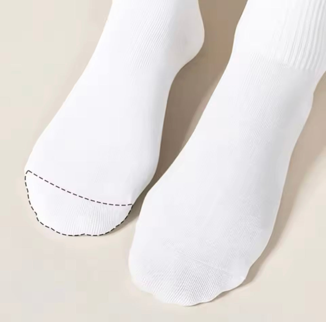 Disposable Travel Cottons Socks, Portable Compression Breathable Cotton Socks, Compressed Socks for Travel