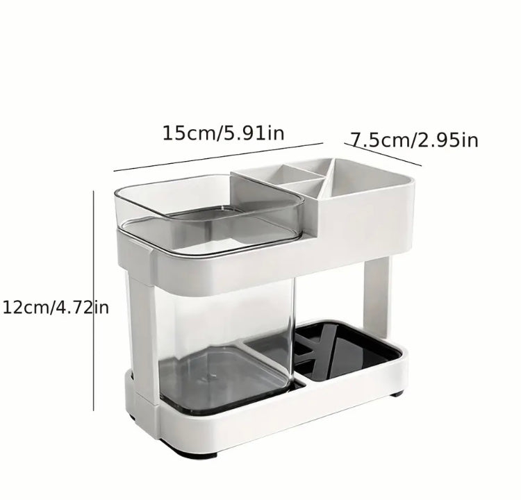 Creative Toothbrush Holder, Washing Cup Toothbrush Holder, Bathroom Shelf Toothbrush Storage Rack