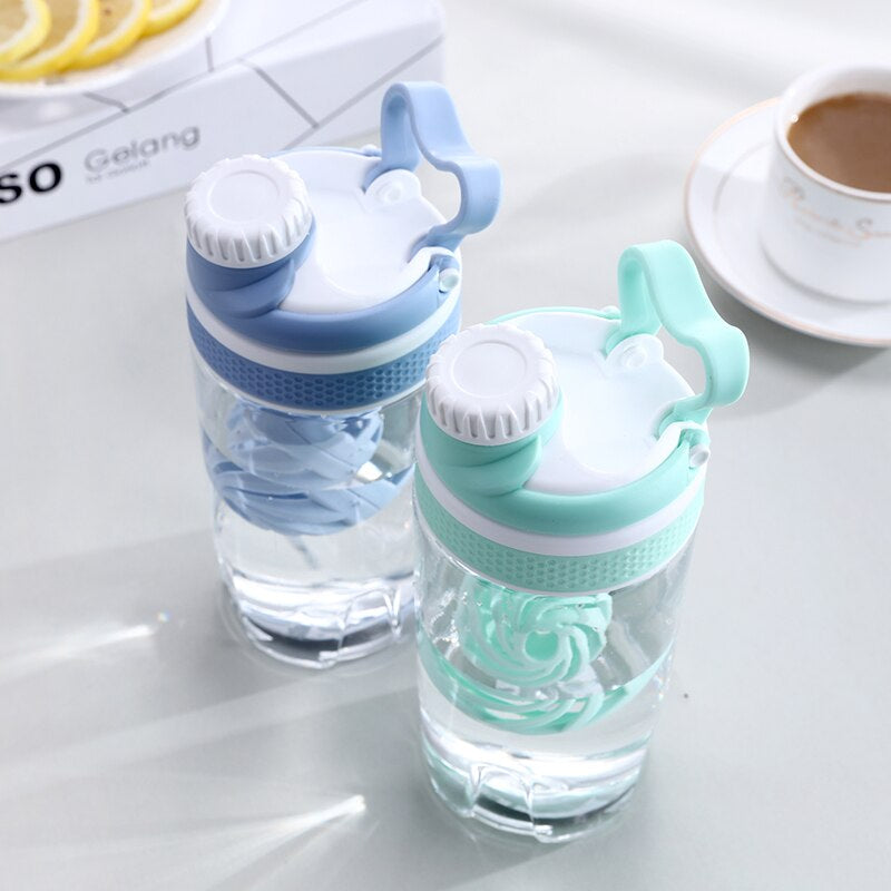 Portable Mixing Shaker Bottle, Sports Protein Shaker Bottle, Leakproof Gym Shaker Bottle, Water Bottle With Shaker Ball