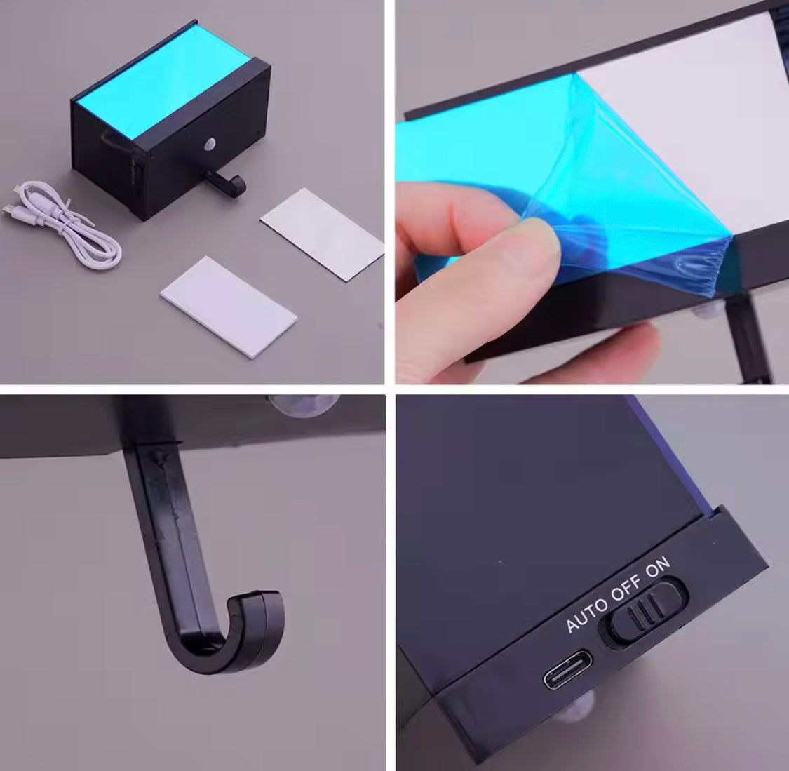 Infinity LED Car Display Key Holder, LED Display Key Box, Luxury Wall Mounted Car Display Shelf, Smart Wall Display Key Organizer