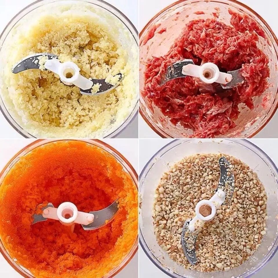 Mini Onion Chopper, Home Easy Mini Chopper, Small Food Processor, Electric Mini Garlic Cutter Masher, Portable Vegetable Fruit Meat Food Chopper, Wireless Mini Food Chopper, Vegetable Crusher Tool, Kitchen Chopping Gadget