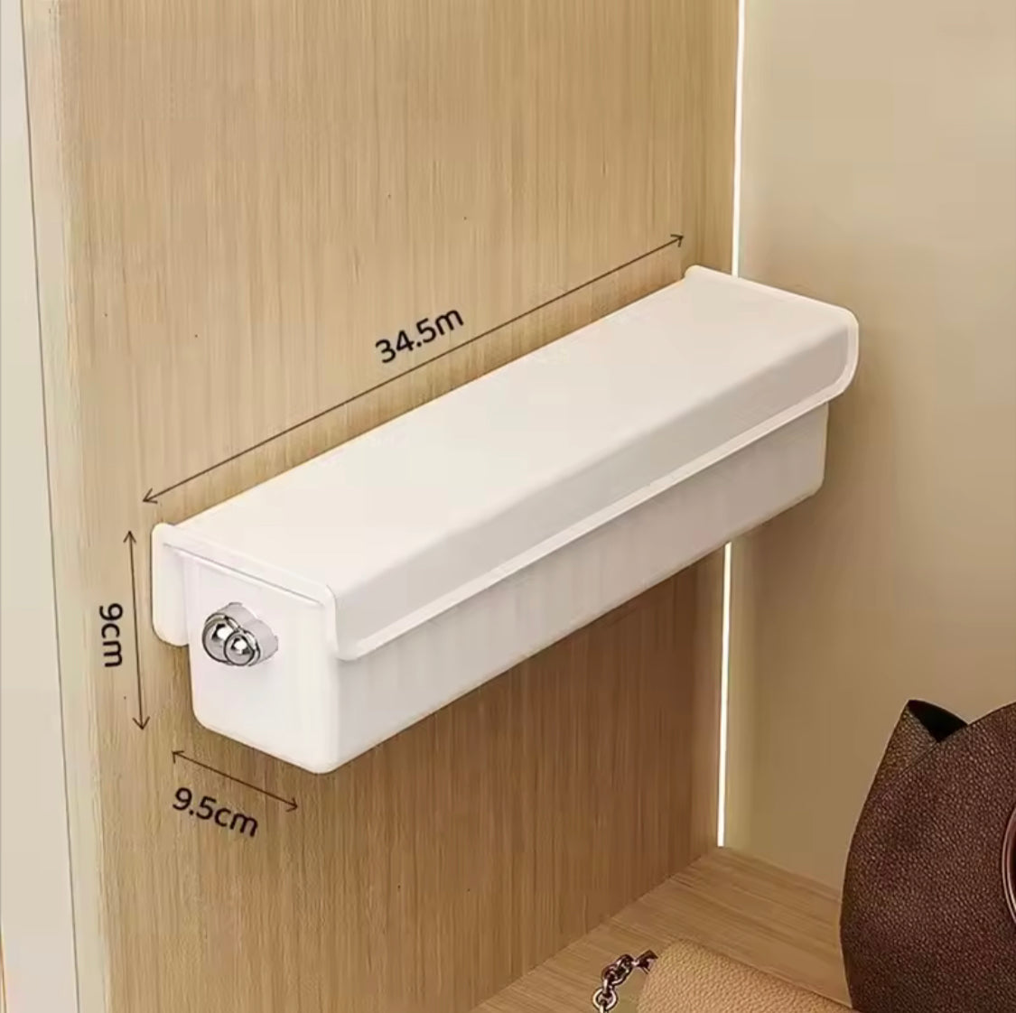 Hanging Wall Mounted Organizer, Undergarments Drawer Organizer, Multi Grid Drawer Organizer, Slim Slide Storage Organizer