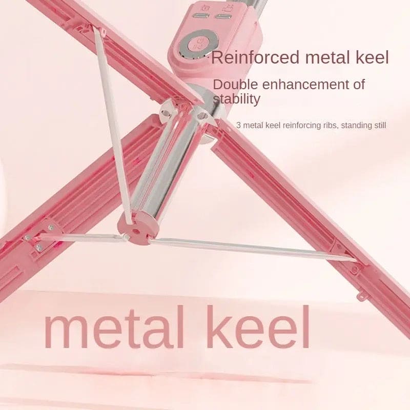 Gimbal Selfie Stick, Tripod Selfie Sticks Holder Metal Stable Bluetooth RC Shooting Beauty Selfie Stick, Stabilizer Selfie Stick Tripod with Fill Light, Retractable Tripod Phone Stand With Light, 360° Rotating Photography Live Streaming Devices