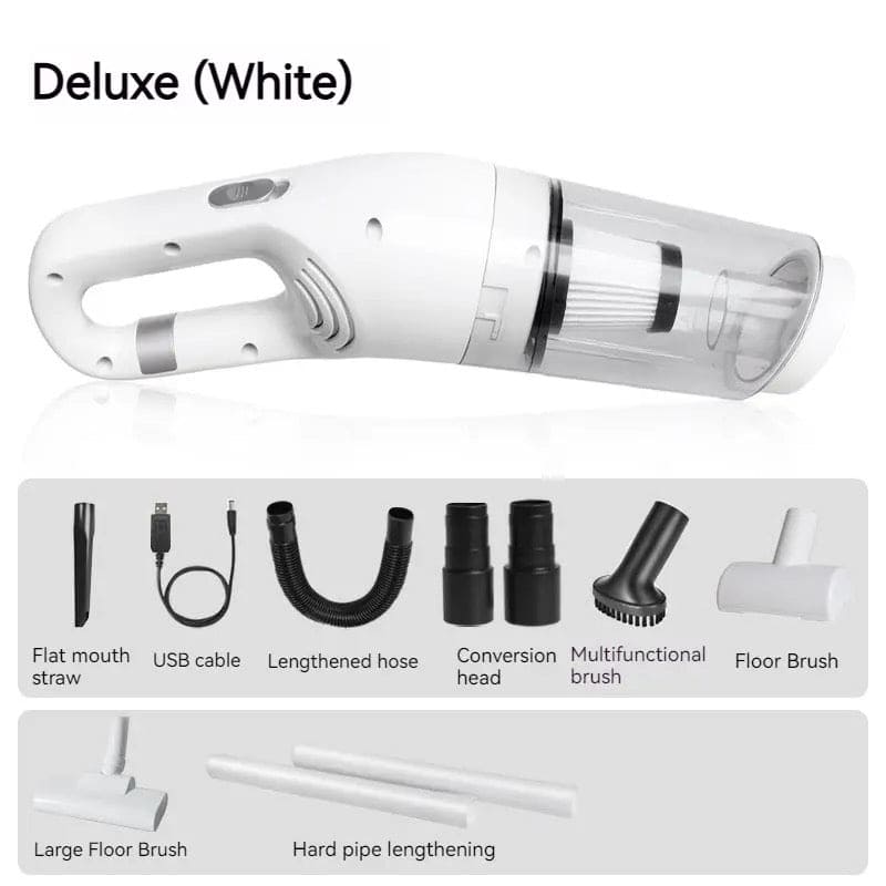Dolphin Cordless Vacuum Cleaner, Multipurpose Handheld Vacuum Cleaner, Wireless Car Vacuum Cleaner, Auto Vacuum for Home & Car & Pet, Handheld Chargeable Auto Vacuum, Power, All Round Cleaning Handheld Vacuum, Sweeper Mopping