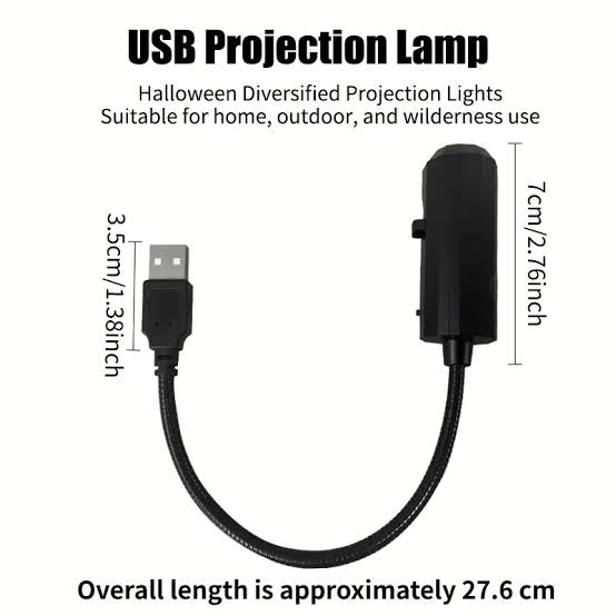 USB Projector Solar System Lamp, Wall Ceiling Decor Projector, Led Night Light for Kids, Wall Decor Planet Projector