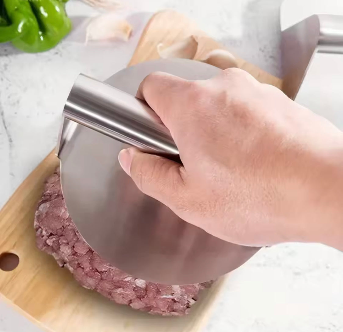 Stainless Steel Smash Burger Meat Press Mold, Hamburger Patties Presser, Kitchen Accessories