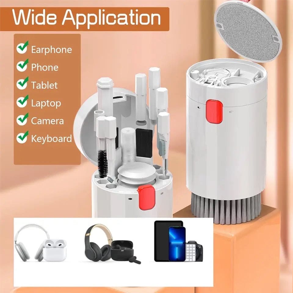 20 In 1 Digital Cleaning Kit, Portable Keyboard Cleaner Kit, Phone Camera Laptop Keyboard Cleaning Tool, Electric Gadget Dust Collector, Multipurpose Device Cleaner