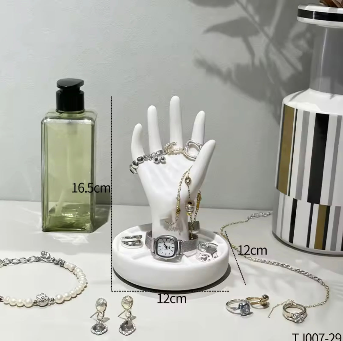 Hand Shape Jewelry Holder, Ring Holder Stand, Tabletop Jewelry Holder, Handy Jewel Stand