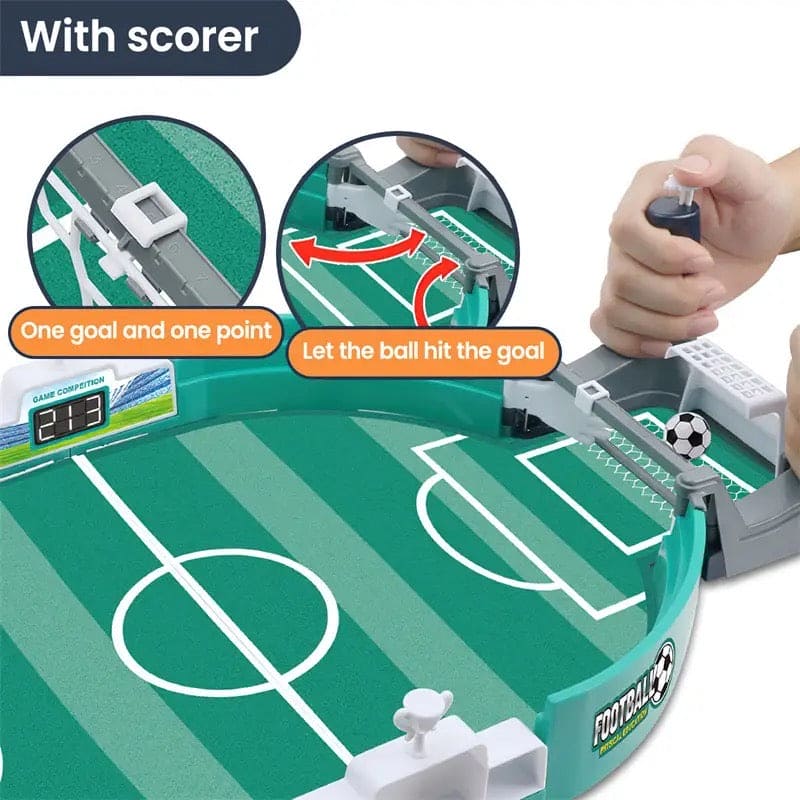 Soccer Table Game, Football Board Toy, Two Player Mini Football Game, Mini Soccer Desktop Soccer Game, Desktop Sport Board Game Battle