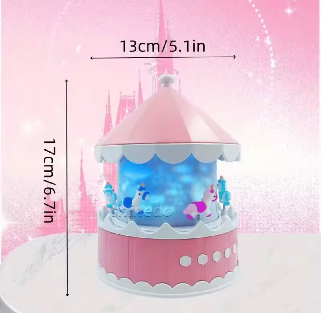 360° Rotating Starry Sky Projector, Kids Night Light Projector, 21 in 1 Carousel Projector Nightlight, Star Galaxy Projector