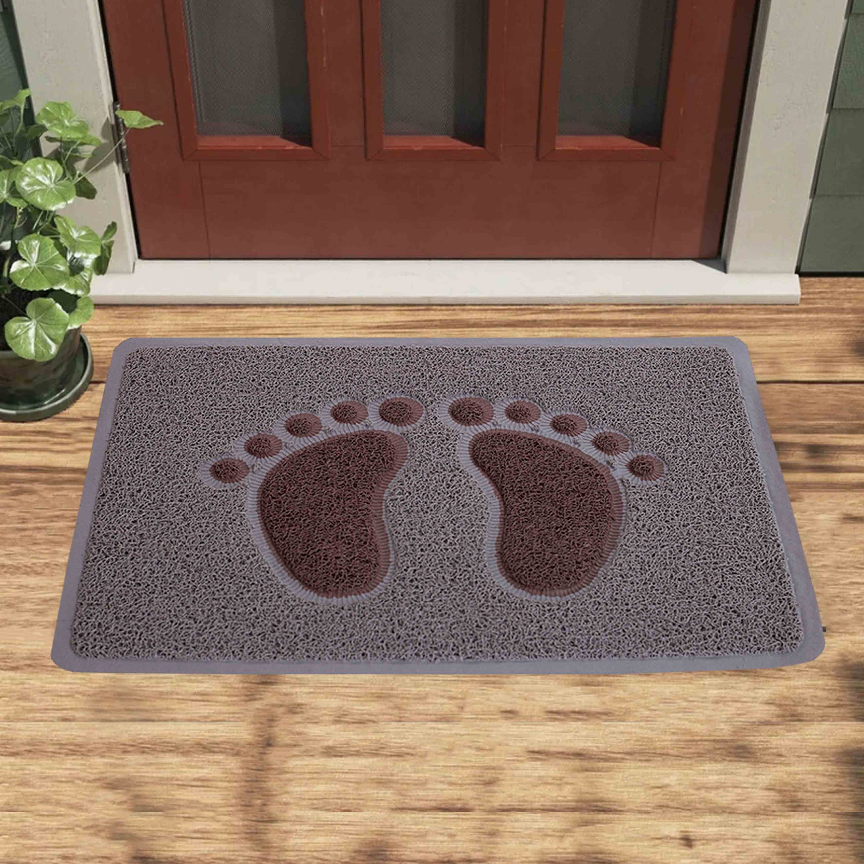 Dolphin And Footprint Doormats, Cute Waterproof Doormats, Marine Steps Doormats