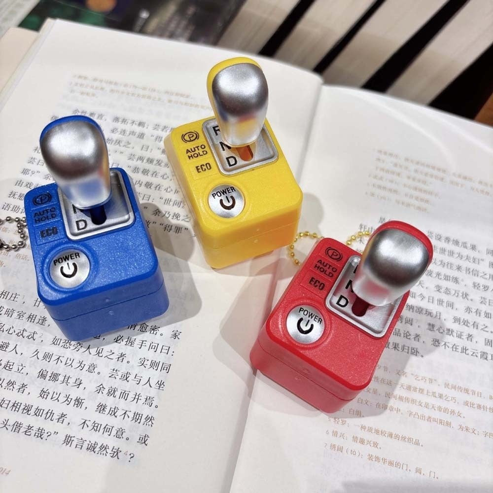 Mini Car Gear Shift Keychain, Manual Gear Shifter Fidget Toy, Car Lover Gear Shift Keychain, Mini Racing Gear Shifter