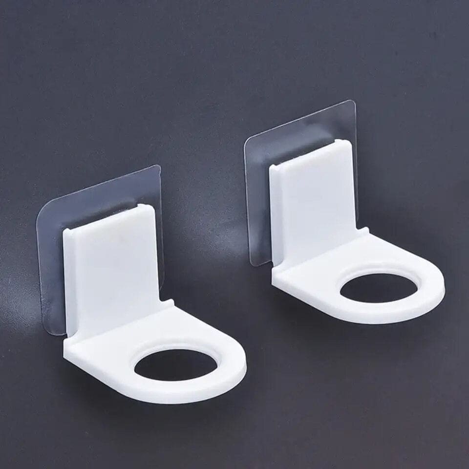 Set of Shampoo Hook, Multi Use Storage Hook, Self Adhesive Home Storage Hook, Multifunction Bottle Hanger, Wall Mounted Rack Hook, Bathroom Shower Gel Hook, Kitchen Liquid Soap Holder Rack