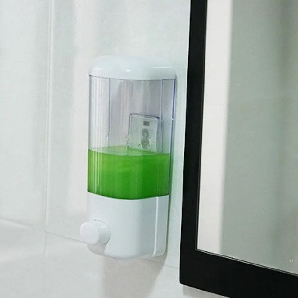 Hanging Soap Dispenser, 500ml Portable Soap Dispenser, Manual Hand Soap Dispenser, Wall Mounted Toilet Bathroom Shower Gel Dispenser