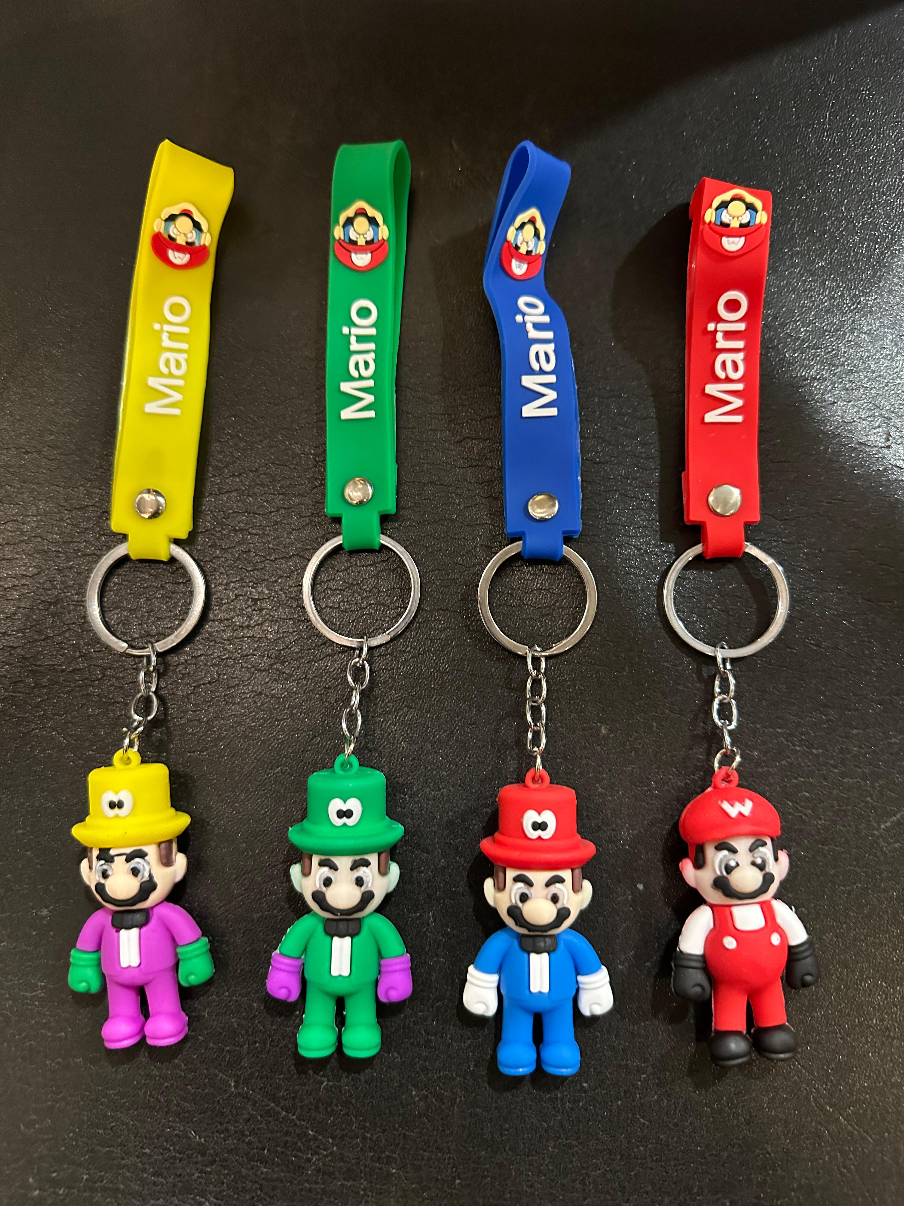 Set Of 3 Cute Anime Keychains, Kawai Cartoon Hanging Keychains, Cute Doll Ornament Keychains