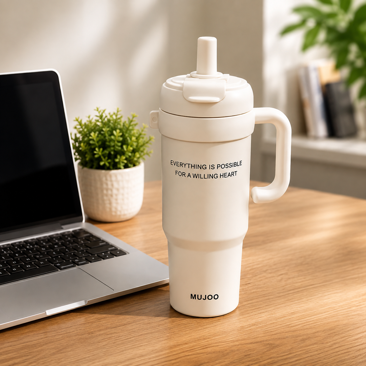 Double Wall Vacuum Tumbler, Easy Grip Sports Vacuum Tumbler, 800ml Double Wall Vacuum Tumbler