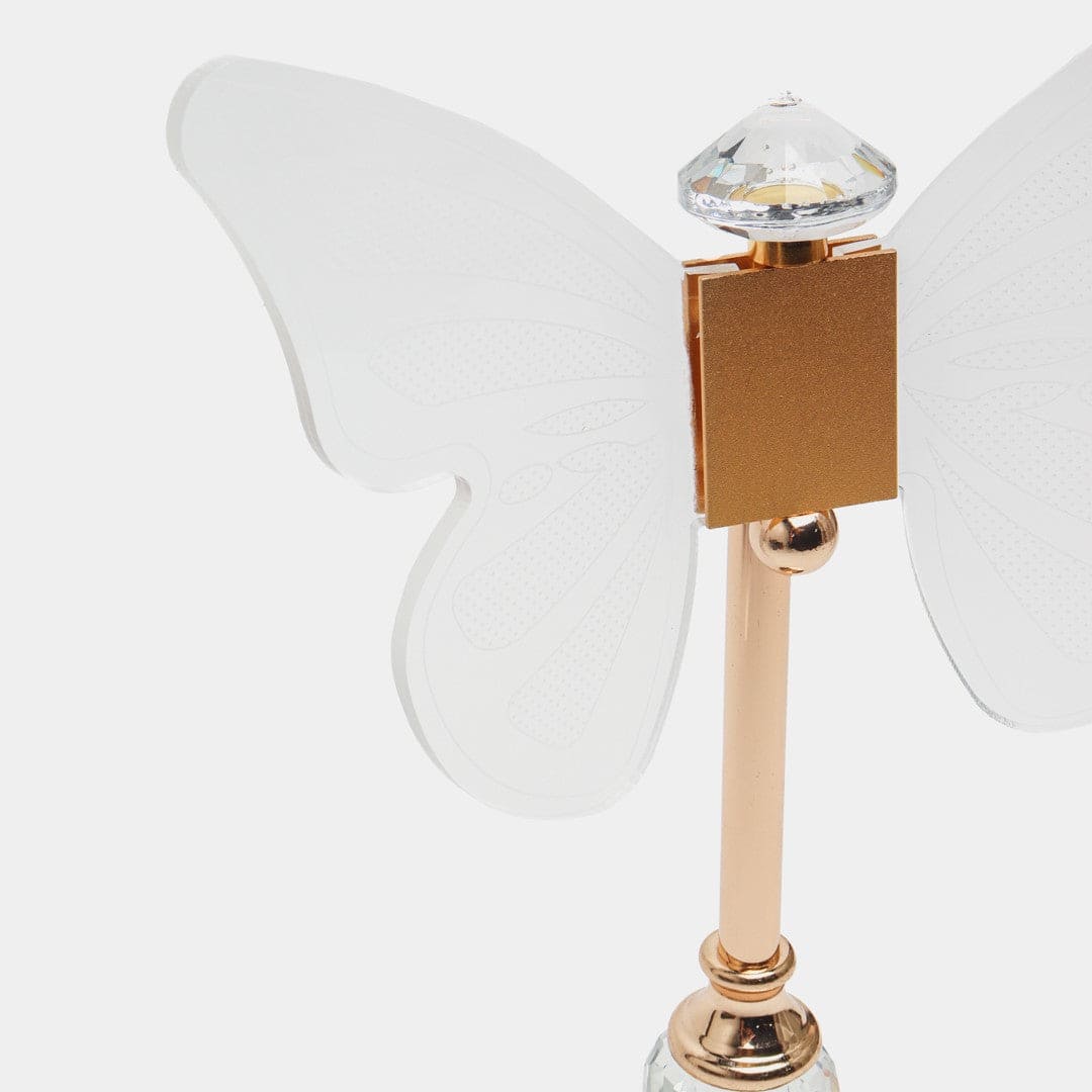 Butterfly Table Lamp, Retro Gold Acrylic Butterfly Desk Lamp, Stylish Bedside Lamp, Butterfly Desk Lamp