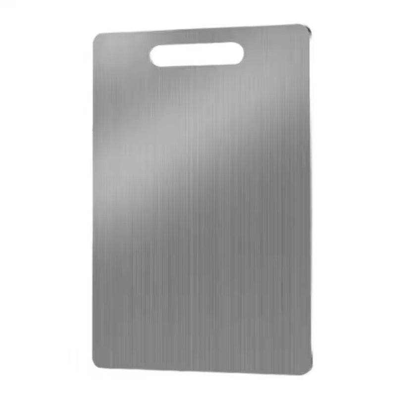 Stainless Steel Double Sided Cutting Board, Food Grade Cutting Board, Chopping Board, Kitchen Gadgets