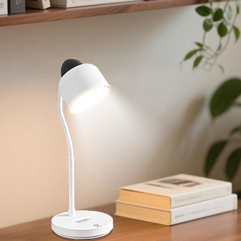 Rechargeable LED Desk Lamp, Table Top Lanterns For Student Study, Reading Book Lights, LED Flexible Eye Protection Lights Table Lamp