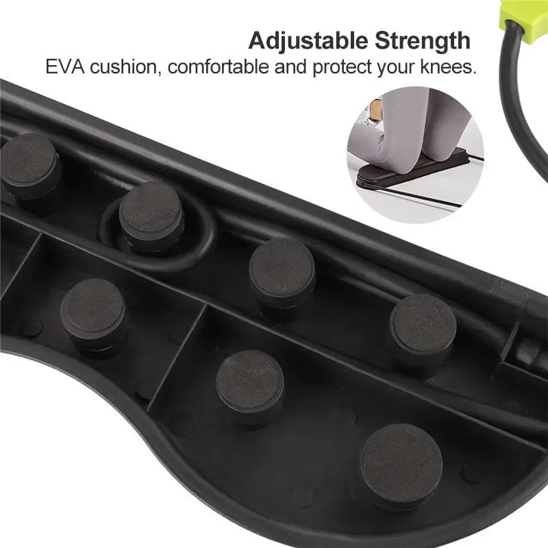Multifunctional AB Wheel Roller, Core Abdominal Exercise, Multifunctional Home Gym Workout Equipment, Muscle Exercise Fitness Equipment, Pull Rope Resistance Bands Slimming Device, Stretch Elasticity Abdomen Waist Slimming Trainer