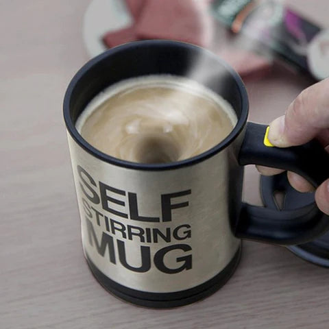 Automatic Self Stirring Mug, Magnetic Coffee Spinning Mug, Electric Self Stirring Coffee Milk Mixing Cup, Non Stick Large Capacity Coffee Mixer Cup, Creative Blender Smart Mixer Thermal Cup