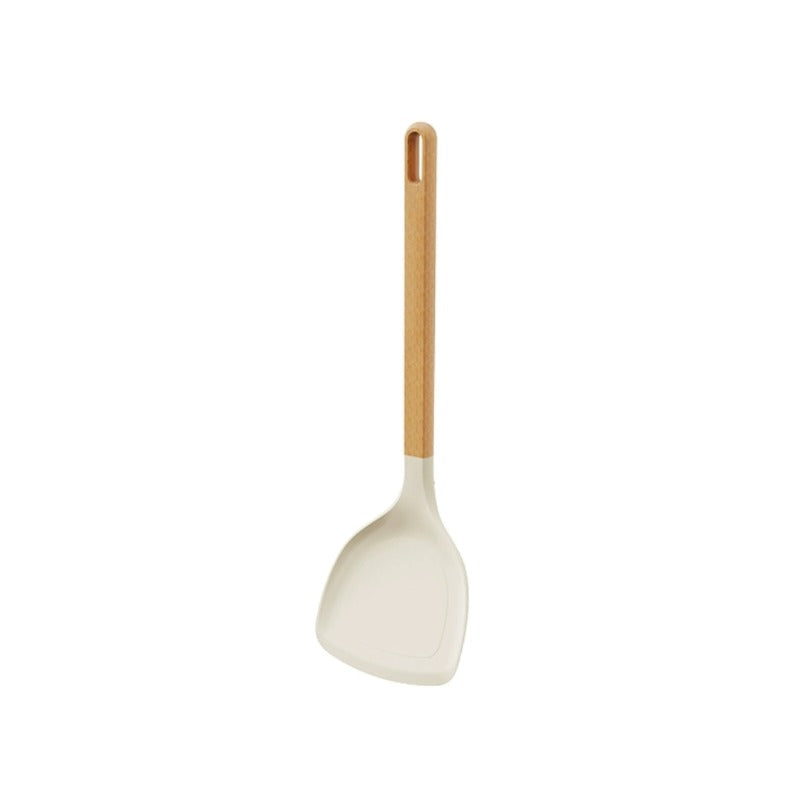 Non Stick Spoon With Wooden Handle, Multifunctional Soup Spoon, Kitchen Table wear Accessories