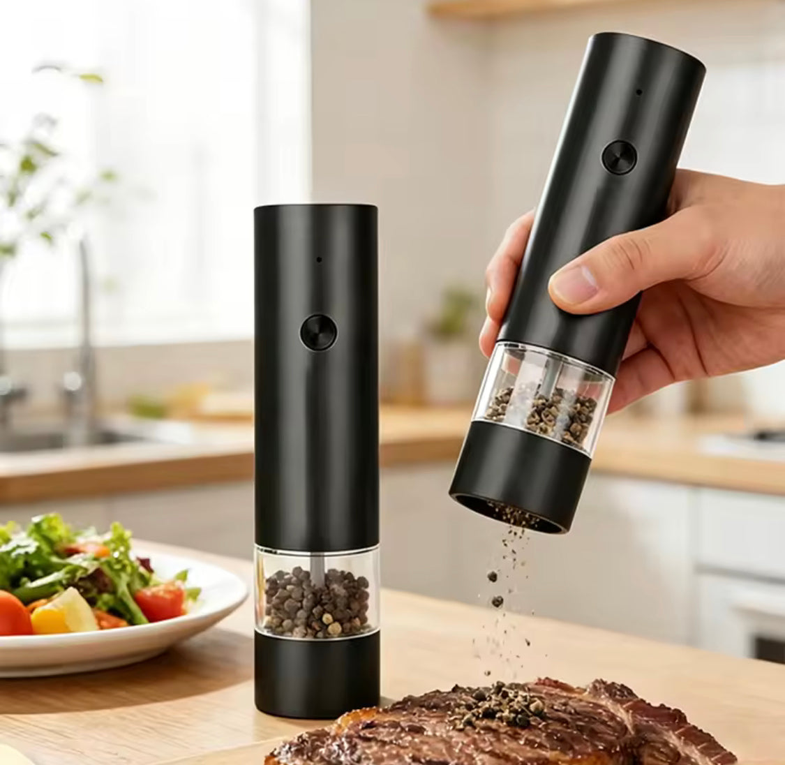 Cell Operated Spices Grinders, Hand Mill Grinding Bottle, Condiment Grinding Tool, Kitchen Appliances