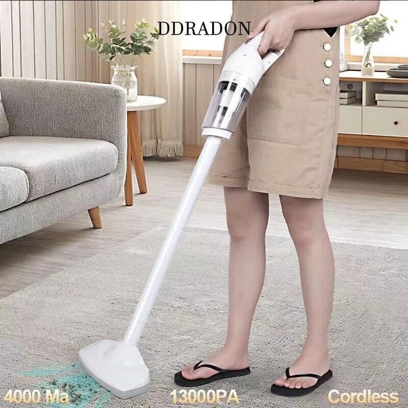 Dolphin Cordless Vacuum Cleaner, Multipurpose Handheld Vacuum Cleaner, Wireless Car Vacuum Cleaner, Auto Vacuum for Home & Car & Pet, Handheld Chargeable Auto Vacuum, Power, All Round Cleaning Handheld Vacuum, Sweeper Mopping