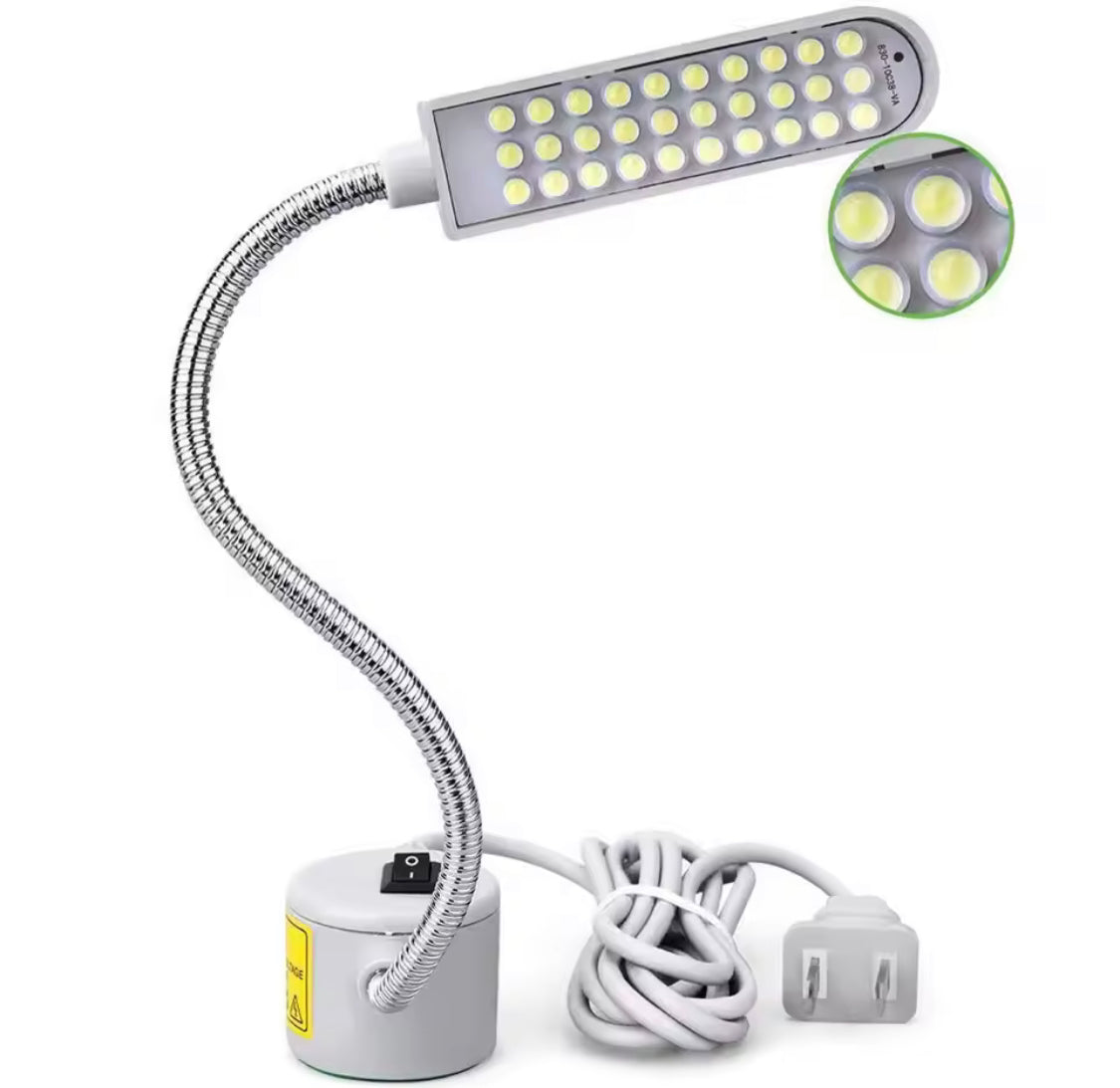 Adjustable LED Sewing Light, Flexible Gooseneck LED Light, Working Lamp Accessories