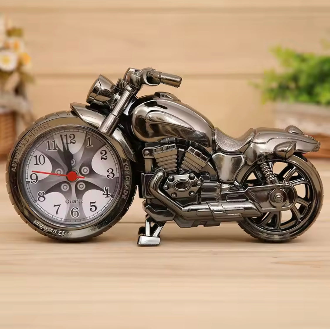 Creative Motorcycle Alarm Clock, Vintage Style Alarm Clock, Creative Motorcycle Alarm Clock