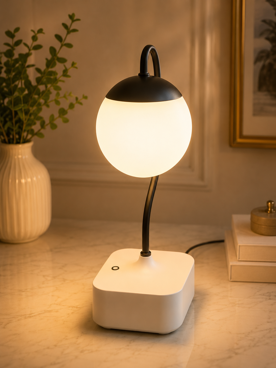Crystal LED Music Lamp With Bluetooth Speaker, Bluetooth LED Mood Lamp With Touch Control, Rechargeable Diamond Table Lamp With Wireless Speaker