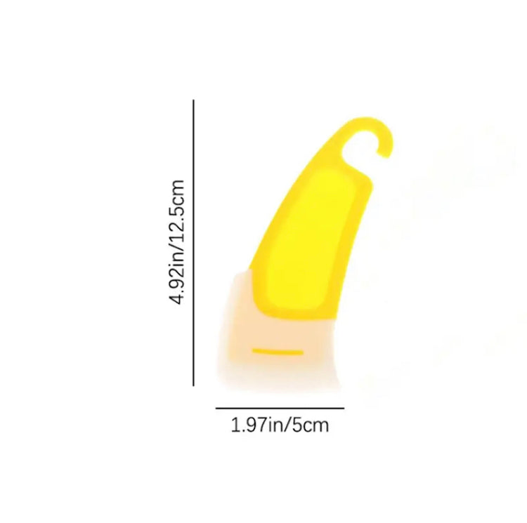 Kitchen Silicone Scrapper, Oil Dirt Cleaning Scraper, Cleaning Silicone Spatula