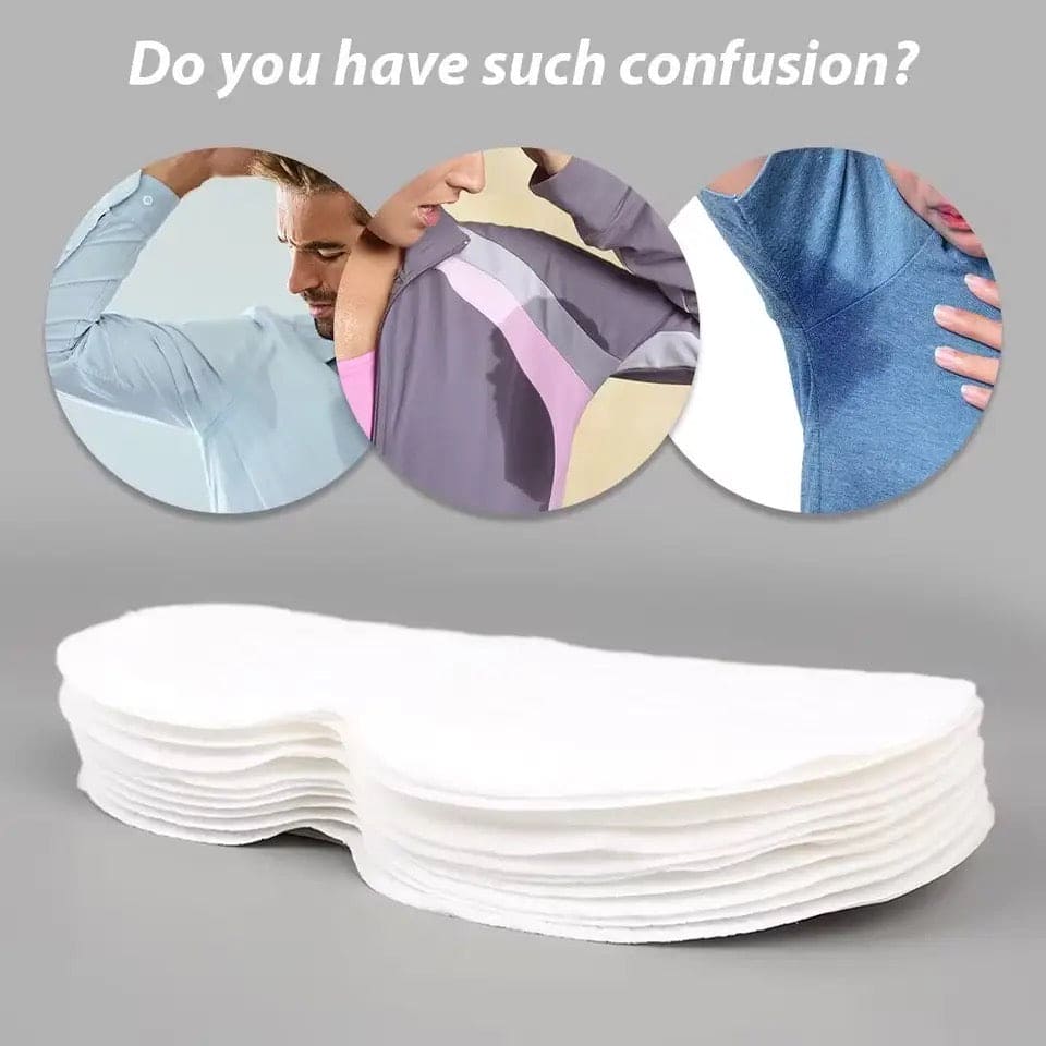 Set Of 10 Sweat Pads, Unisex Summer Deodorants Underarm Anti Perspiration Sweat Pads, Disposable Armpit Absorb Sweat Shield Pad, Cushion Clothes Sweat Wicking Pads