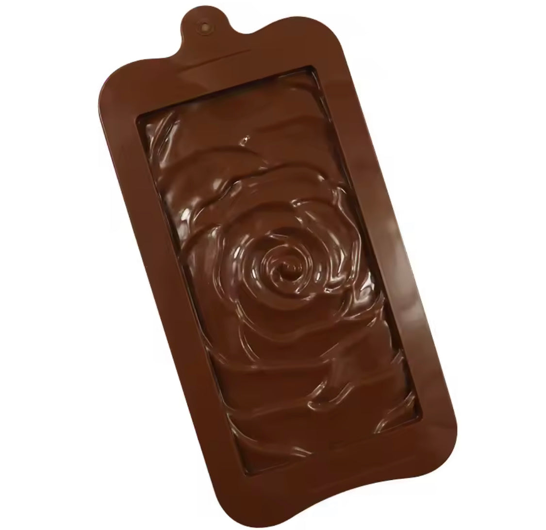 Silicone Chocolate Rose Flowers Shape Mold, Silicone DIY Chocolate Mold, Cake Decoration Tools