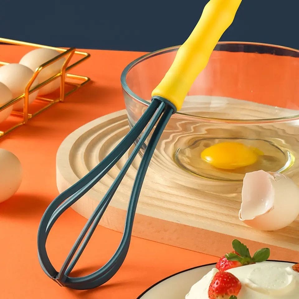 Handheld Cream Beater, Manual Egg Beater, Cream Pastry Blenders, Non Slip Cake Mixer, Food Cooking Whisk, Kitchen Baking Accessories, Heatproof Kitchen Whisk