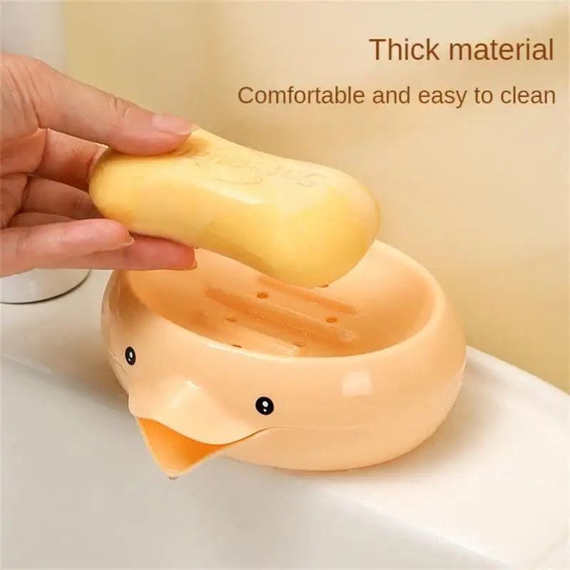 Duck Beak Soap Dish, Drainable Container Drain Dish Tray, Novelty Soap Dish, Soap Saver For Bathroom, Kitchen, Portable Countertop Soap Organizer
