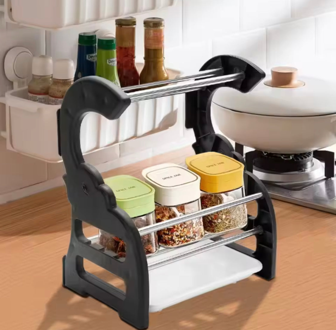 Durable Stainless Steel Sponge Holder, Sturdy Rust Proof Kitchen Drying Rack, Kitchen Storage Organizer