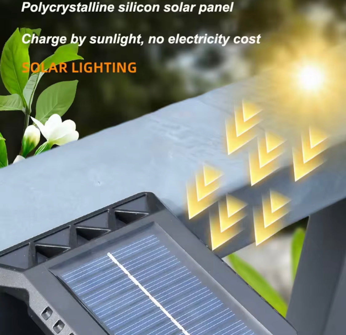Outdoor Solar Clip Light, Waterproof Garden Solar Lights, Outdoor Solar Clip Lights
