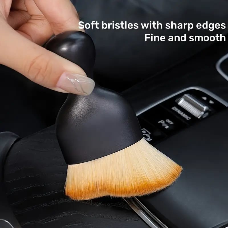 Car Soft Hair Cleaning Brush, Handy Tool Dust Remover, Air Conditioner Air Outlet Cleaning Brush