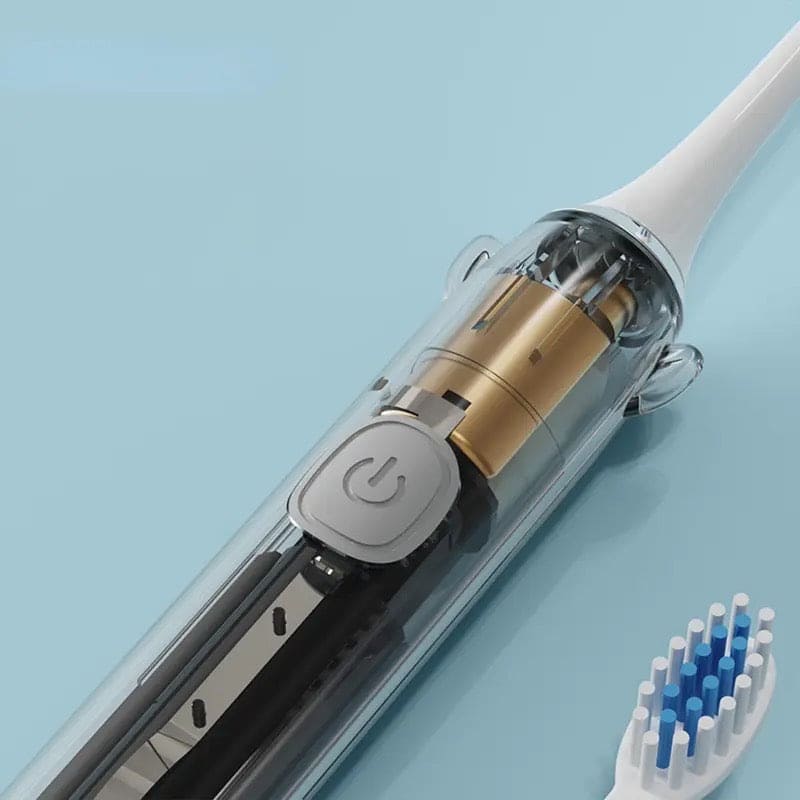 Children Electric Toothbrush, Cartoon Pattern Battery Powered Soft Brush, Rechargeable Toothbrush