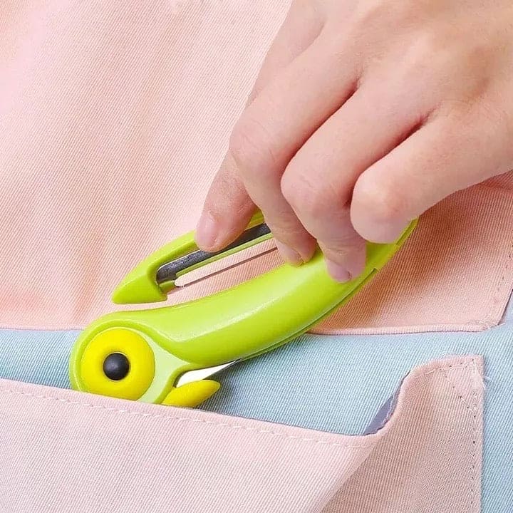 Cartoon Fruit Peeling Knife, Folding Bird Knife With Peelar, Stainless Steel Peeler, Kitchen Vegetable Fruit Cutting Peeling Knife, Multifunctional 2 In 1 Knife