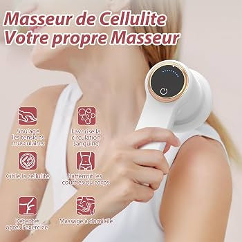 Portable Anti Cellulite Body Massager, 5 In 1 Wireless Rolling Massager, Anti Cellulite Body Devices