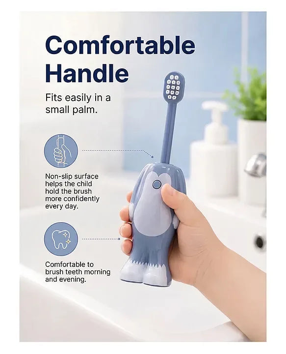 Tom and Jerry Cartoon Character Toothbrush, Adorable Cartoon Toothbrush, Tom and Jerry Kids Dental Car Toothbrush, Cartoon Cat and Mouse Toothbrush